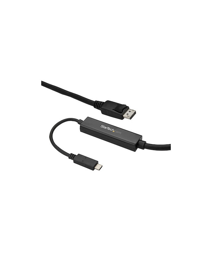 StarTech 3m USB-C to DisplayPort 1.2 A/V Cable in Black CDP2DPMM3MB