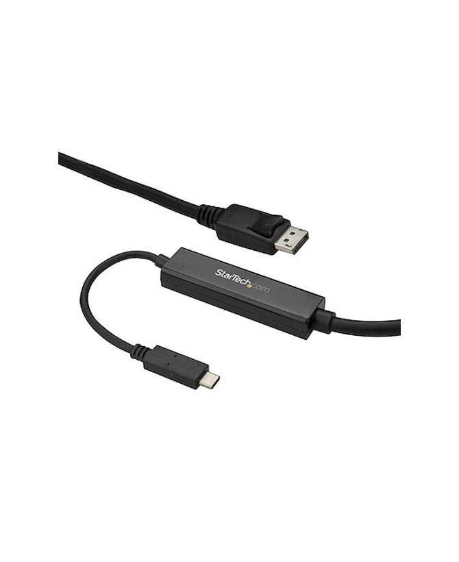 StarTech 3m USB-C to DisplayPort 1.2 A/V Cable in Black CDP2DPMM3MB