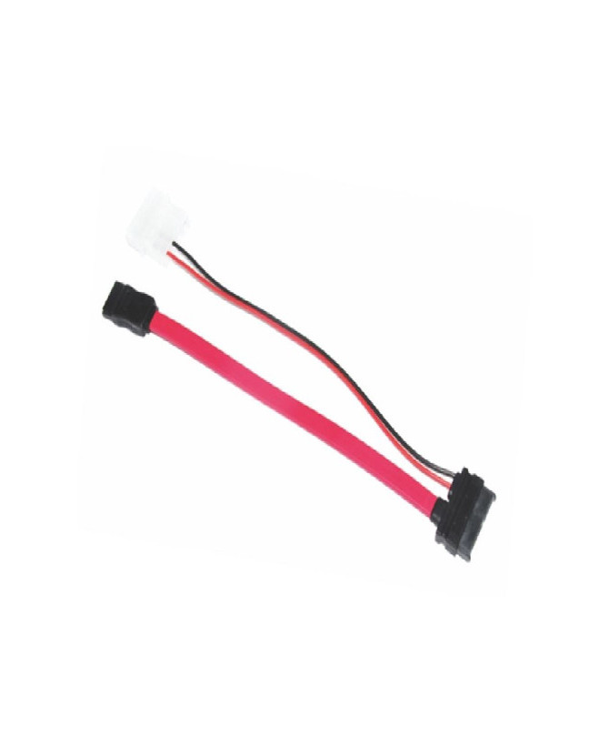 Buy Astrotek 30cm 13pin Slim Sata Cable in Red AT-SATA-SLIM