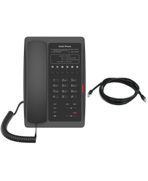 Fanvil H3 1-Line Entry-Level Hotel IP Phone in Black - No Display