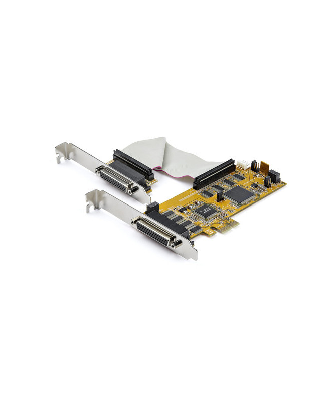 Buy StarTech 8-Port DB-9 - Serial PCI Express RS232 Serial Adapter Card with 16C1050 UART PEX8S1050LP