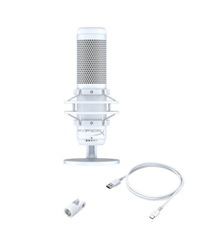 Buy HP HyperX Quadcast S RGB Lighting USB Microphone in White 519P0AA