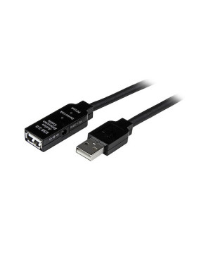 Buy StarTech 35m USB 2.0 Male to Female Active Extension Cable in Black USB2AAEXT35M