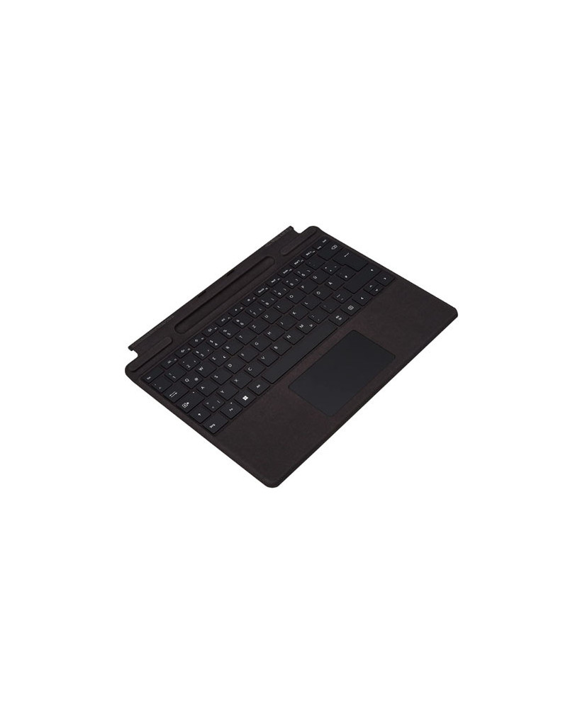 Microsoft Signature Keyboard Type Cover Case in Black 8XB-00015 for 13" Microsoft Surface Pro X and Surface Pro 8 Tablet