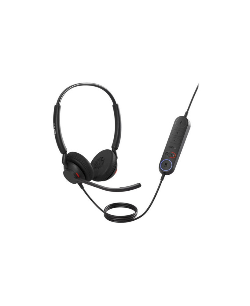 Jabra Engage 40 Inline Link UC USB-A Stereo Corded Headset 4099-419-279