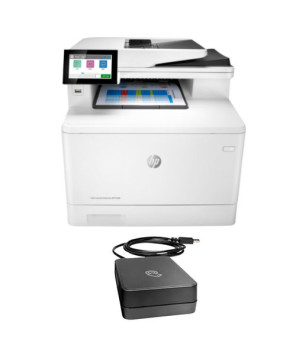 Buy Bundle HP Colour LaserJet Enterprise M480f Multifunction Duplex Printer with HP Jetdirect 3100w BLE/NFC/Wireless Accessory 3QA55A-WIFI