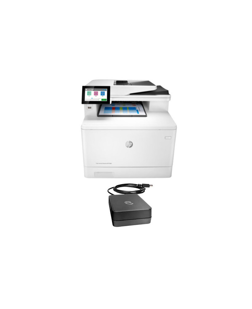 Buy Bundle HP Colour LaserJet Enterprise M480f Multifunction Duplex Printer with HP Jetdirect 3100w BLE/NFC/Wireless Accessory 3QA55A-WIFI