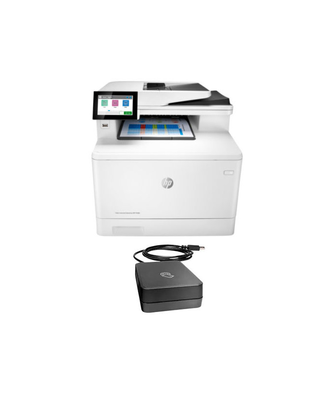 Buy Bundle HP Colour LaserJet Enterprise M480f Multifunction Duplex Printer with HP Jetdirect 3100w BLE/NFC/Wireless Accessory 3QA55A-WIFI