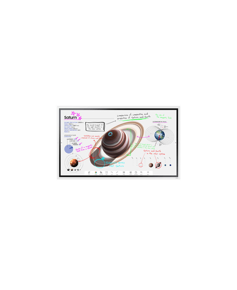 Buy Samsung 65" Flip Pro WM65B Series Interactive FlipChart Display LH65WMBWBGCXXY