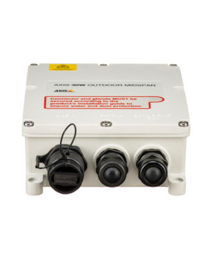 Buy Axis 30W Outdoor Midspan 1-Port PoE Injector 01944-001 for AXIS C1410, M3067, M3068, M3205, M4308, P3818