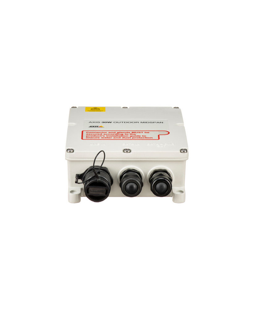 Buy Axis 30W Outdoor Midspan 1-Port PoE Injector 01944-001 for AXIS C1410, M3067, M3068, M3205, M4308, P3818