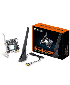 Gigabyte WBAX200 2400Mbps PCI Express WiFi Network Adapter GC-WBAX200 for Desktop PC