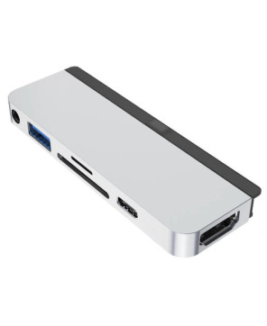 Buy Targus HyperDrive 6-in-1 USB-C Hub in Silver HD319B-SILVER for iPad Pro/Air