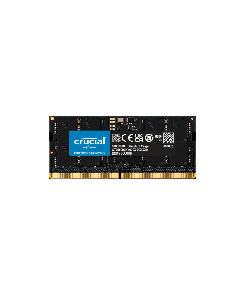 Buy Crucial 16GB DDR5 4800 MHz SO-DIMM Memory Module CT16G48C40S5