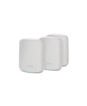 NetGear Orbi AX1800 1.8Gbps Dual-Band WiFi 6 Mesh System RBK353-100AUS