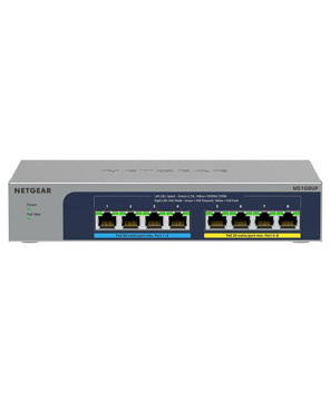 NETGEAR MS108UP 8-Port Multi-Gigabit (2.5G) Ultra60 PoE++ Ethernet Unmanaged Switch MS108UP-100AUS