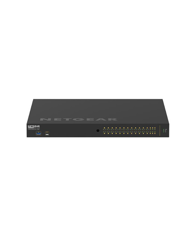 NETGEAR M4250-26G4XF-PoE+ AV Line 26-Port 24x1G PoE+ 480W 2x1G and 4xSFP+ Managed Switch GSM4230PX-100AJS