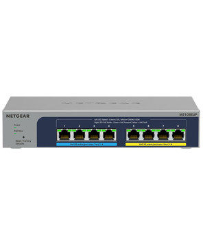 Netgear 8-port Ultra60 PoE++ Multi-Gigabit 2.5G Ethernet Plus Switch MS108EUP-100AUS