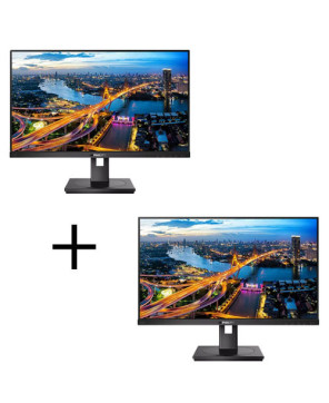 Buy Bundle Philips 24" FHD IPS LED Monitor with Philips 23.8" 75Hz Full HD 4ms Adaptive Sync IPS Monitor 243B1-242B1