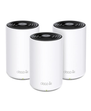 TP-Link 3-Pack Deco XE75 Pro AXE5400 Wireless Tri-Band 2.5G / Gigabit Mesh Wi-Fi System DECO-XE75-PRO-3PK