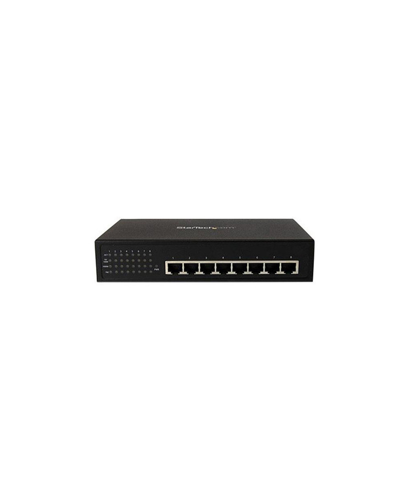 Buy Startech 8 Port Unmanaged Industrial Gigabit Power over Ethernet Switch IES81000POE