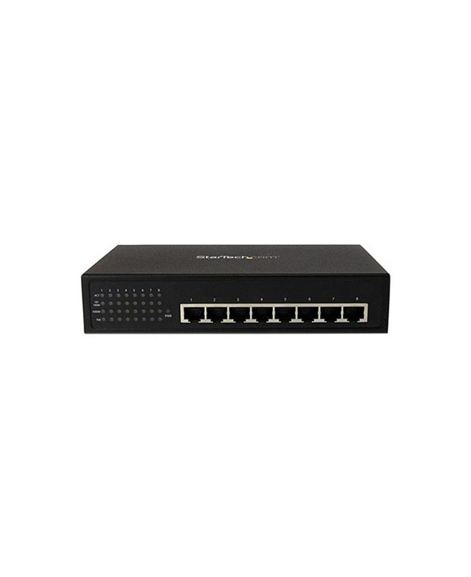 Buy Startech 8 Port Unmanaged Industrial Gigabit Power over Ethernet Switch IES81000POE