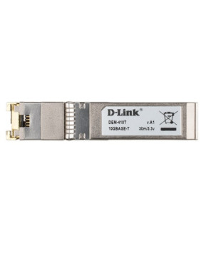 Buy D-Link 10GBASE-T RJ45 Copper SFP+ Transceiver Module DEM-410T for Switches