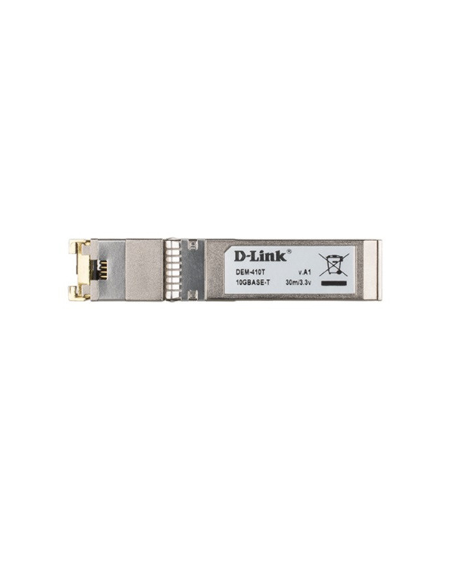 Buy D-Link 10GBASE-T RJ45 Copper SFP+ Transceiver Module DEM-410T for Switches