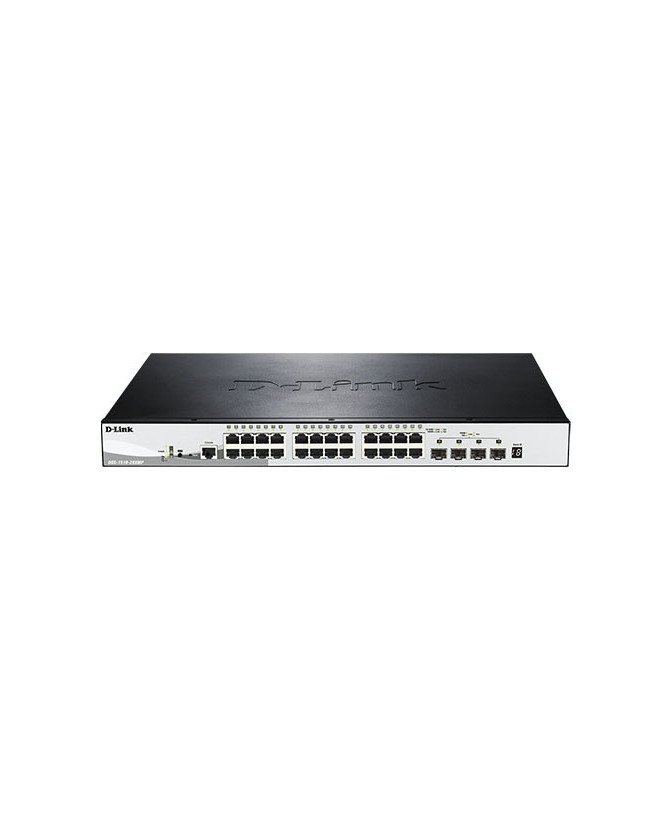 Buy D-Link SmartPro 28-Port Gigabit PoE Switch with 4 10GbE SFP+ DGS-1510-28XMP