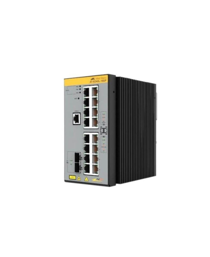 Buy Allied Telesis 16-Port Extended Temperature Gigabit PoE+ Layer 3 Switch AT-IE340L-18GP-80