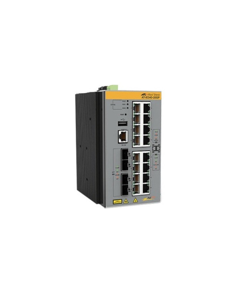 Buy Allied Telesis IE340-20GP 16 Ports Layer 3 Switch AT-IE340-20GP-80