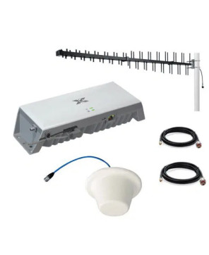 Cel-Fi GO4 G41 Building Pack with Blackhawk LPDA 698-4000MHz External and Blackhawk Ceiling Dome 698-4000MHz -150dBc PIM Internal Antennas RPR-CF-00919