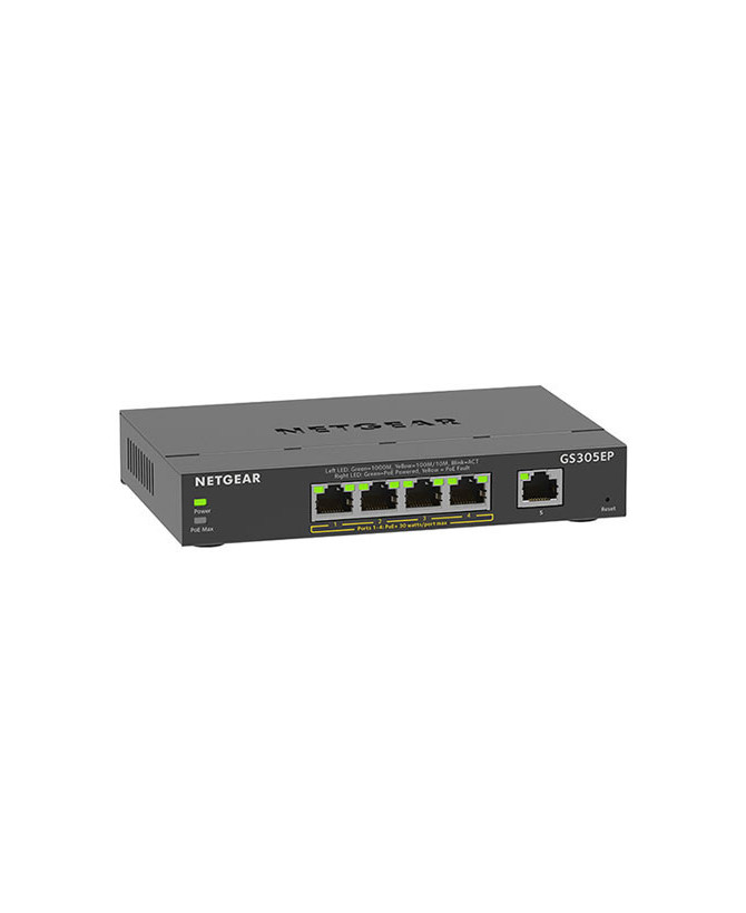 NetGear 5-Port PoE 63W Unmanaged Switch GS305EP-100AUS