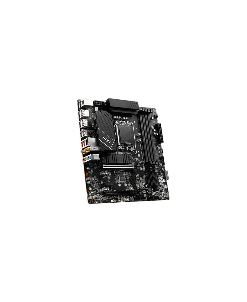 MSI PRO B760M-A WIFI DDR4 B760 Chipset Socket LGA-1700 Micro ATX Gaming Desktop Motherboard