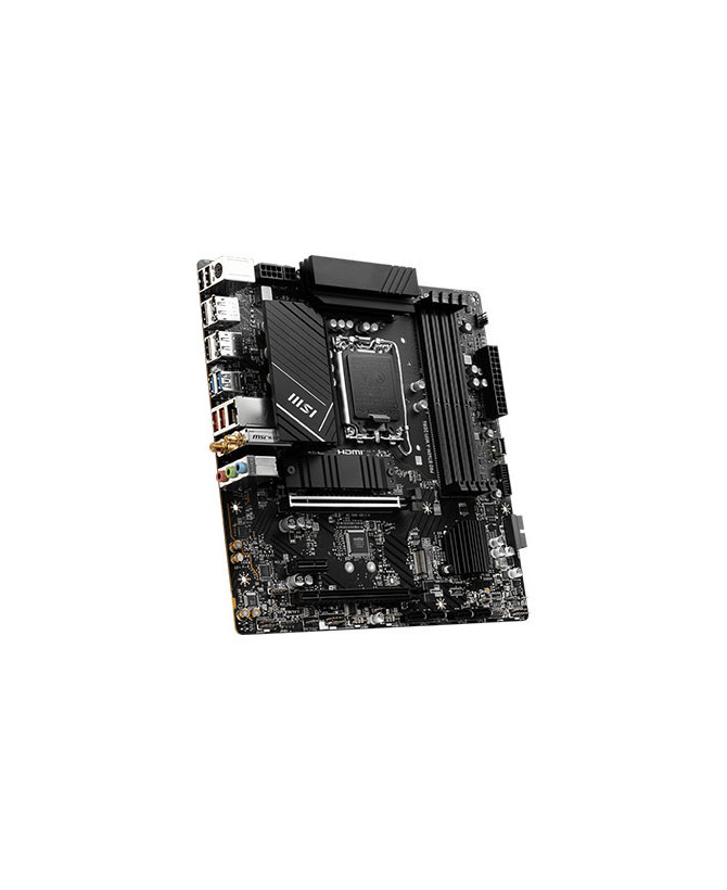 MSI PRO B760M-A WIFI DDR4 B760 Chipset Socket LGA-1700 Micro ATX Gaming Desktop Motherboard