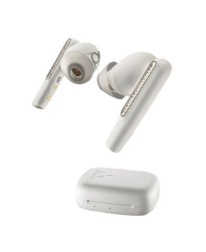 HP Poly/Plantronics Voyager Free 60 UC USB-A Earphones with Basic Charge Case in White Sand 220758-01 / 27Y8L3AA