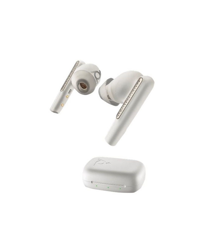 HP Poly/Plantronics Voyager Free 60 UC USB-A Earphones with Basic Charge Case in White Sand 220758-01 / 27Y8L3AA