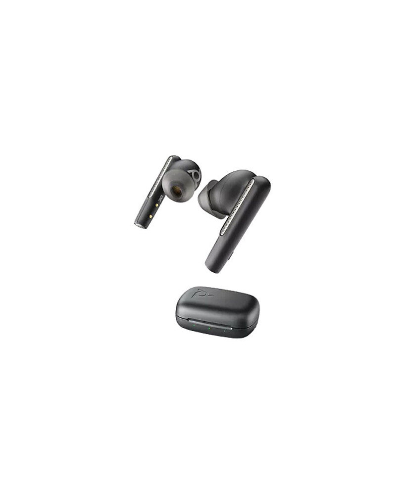 HP Poly/Plantronics Voyager Free 60 Teams USB-C Bluetooth Wireless Earphones in Carbon Black with Basic Charge Case 220757-02 / 7Y8L8AA