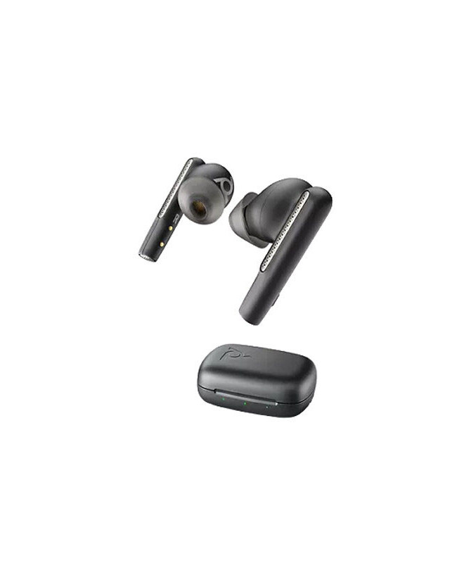 HP Poly/Plantronics Voyager Free 60 Teams USB-C Bluetooth Wireless Earphones in Carbon Black with Basic Charge Case 220757-02 / 7Y8L8AA