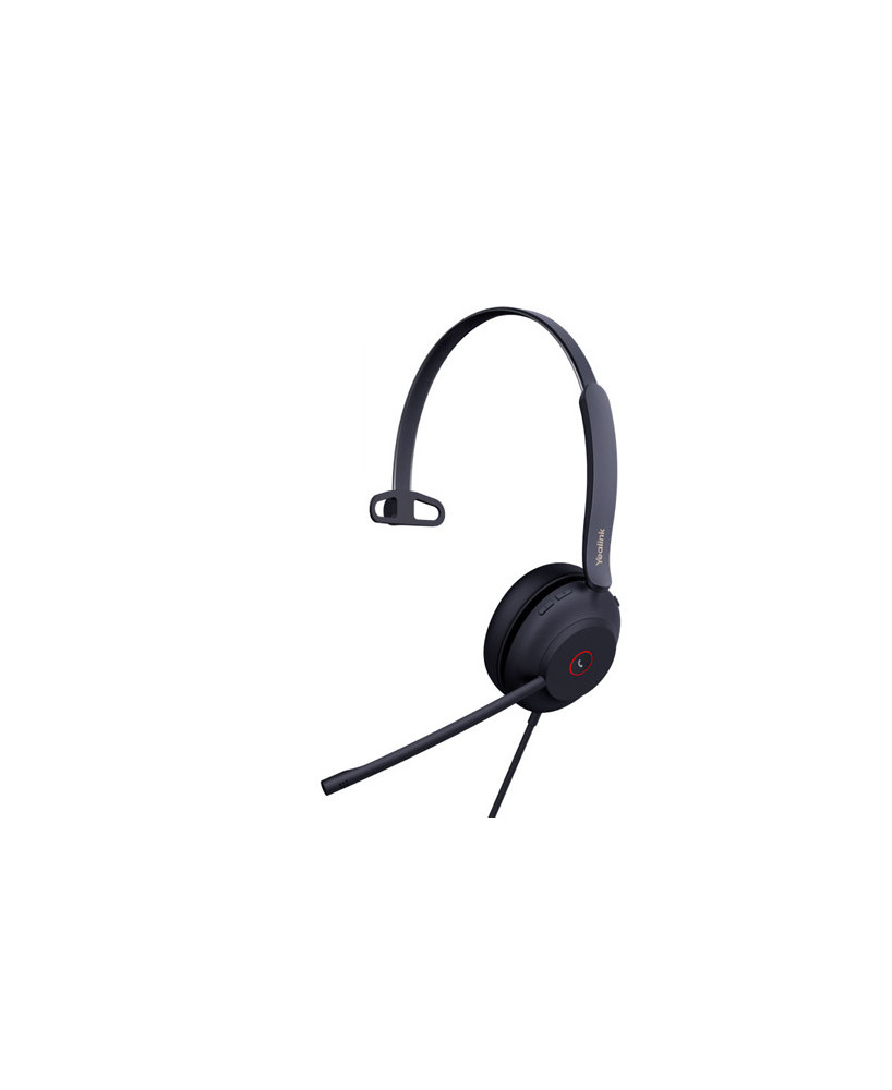 Yealink Teams-Certified USB-A Wired Mono Headset TEAMS-UH37-M 