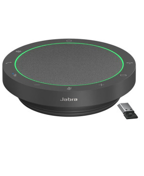 Jabra Speak2 75 MS USB-A USB-C & Bluetooth Speakerphone with Link 380 Bluetooth USB-A Adapter 2775-319