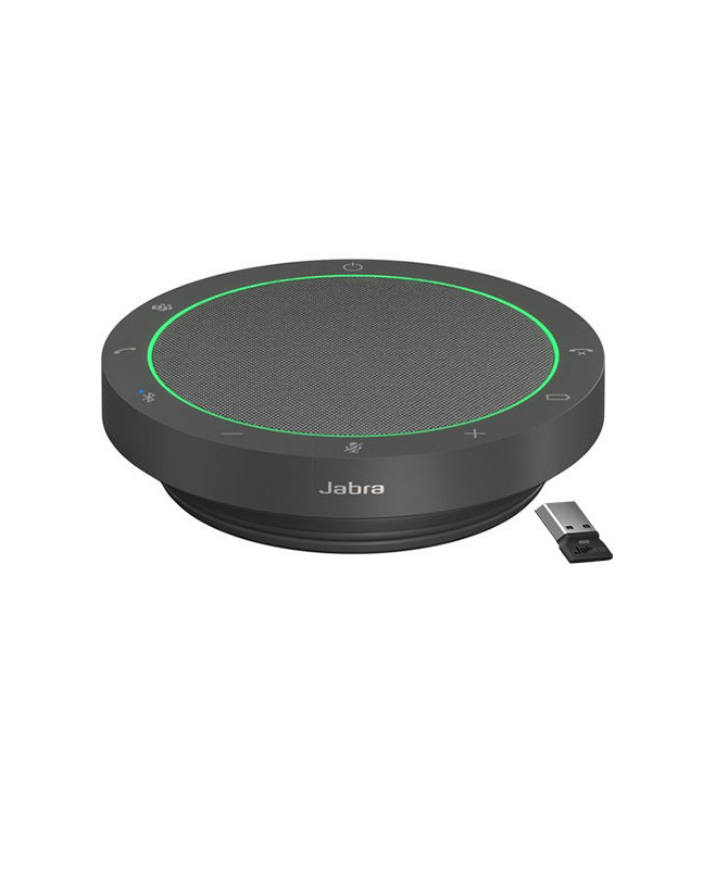 Jabra Speak2 75 MS USB-A USB-C & Bluetooth Speakerphone with Link 380 Bluetooth USB-A Adapter 2775-319