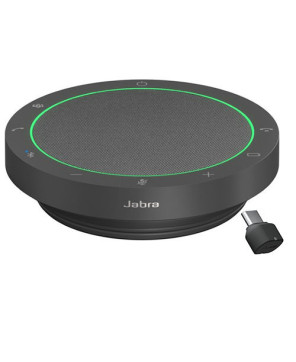 Jabra Speak2 75 MS USB-A USB-C & Bluetooth Speakerphone with Link 380 Bluetooth USB-C Adapter 2775-329