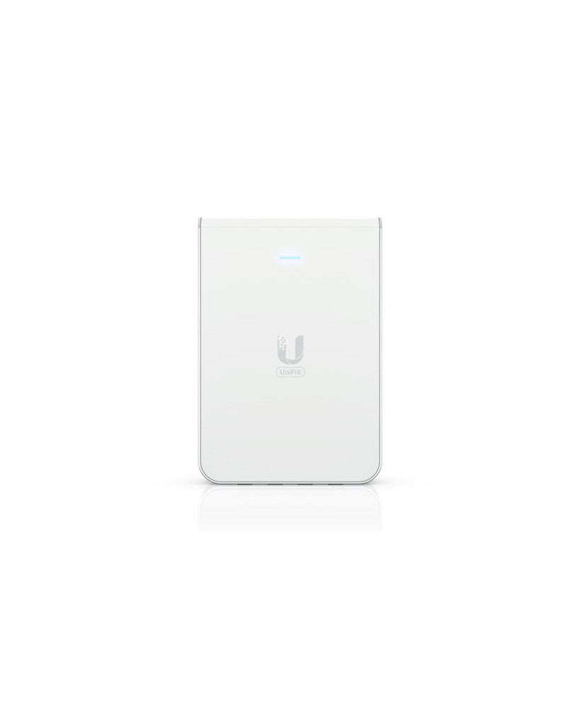 Ubiquiti UniFi Wall-Mounted WiFi 6 Access Point with Built-in PoE Switch U6-IW