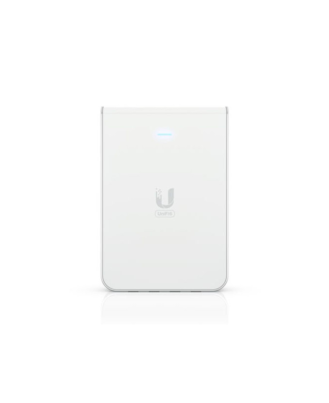 Ubiquiti UniFi Wall-Mounted WiFi 6 Access Point with Built-in PoE Switch U6-IW