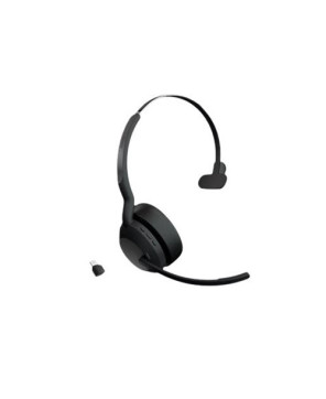 Jabra Evolve2 55 UC Mono Bluetooth Wireless Headset with USB-C Adapter 25599-889-899