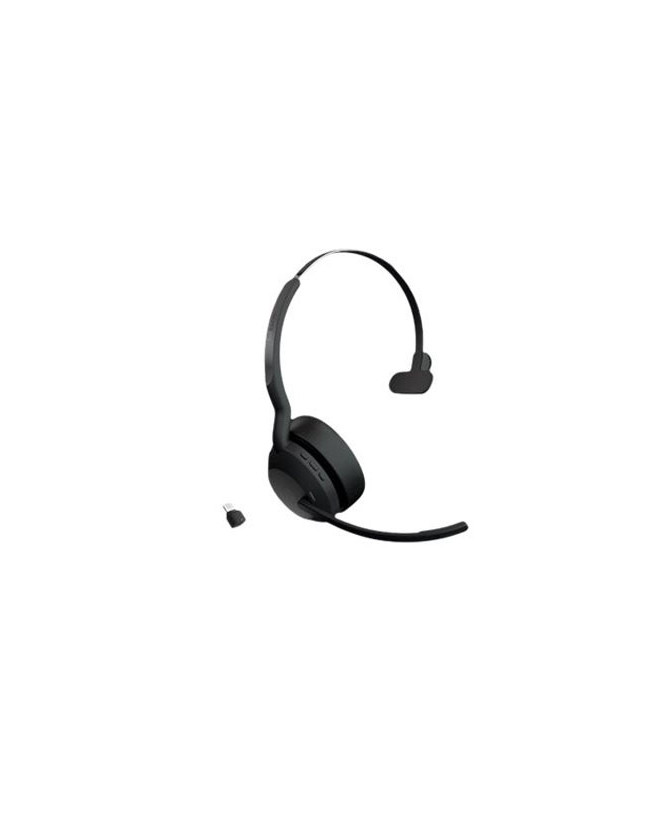 Jabra Evolve2 55 UC Mono Bluetooth Wireless Headset with USB-C Adapter 25599-889-899