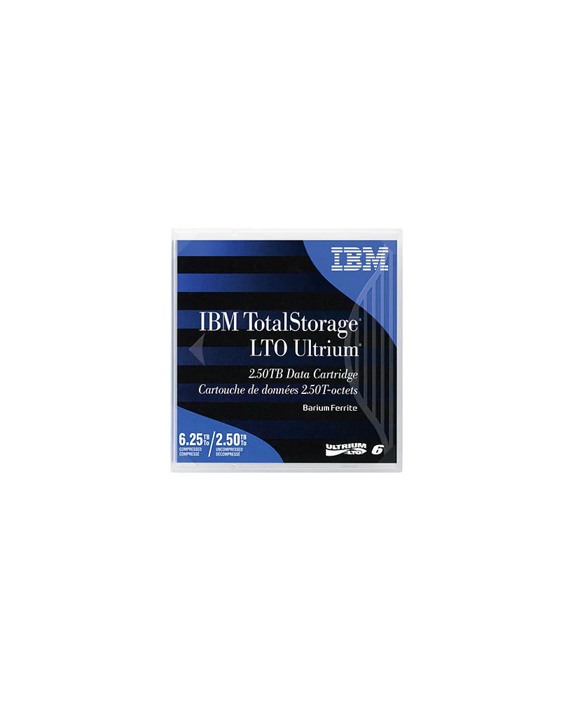 IBM TotalStorage LTO Ultrium LTO6 2.5/6.25TB Data Cartridge 00V7590