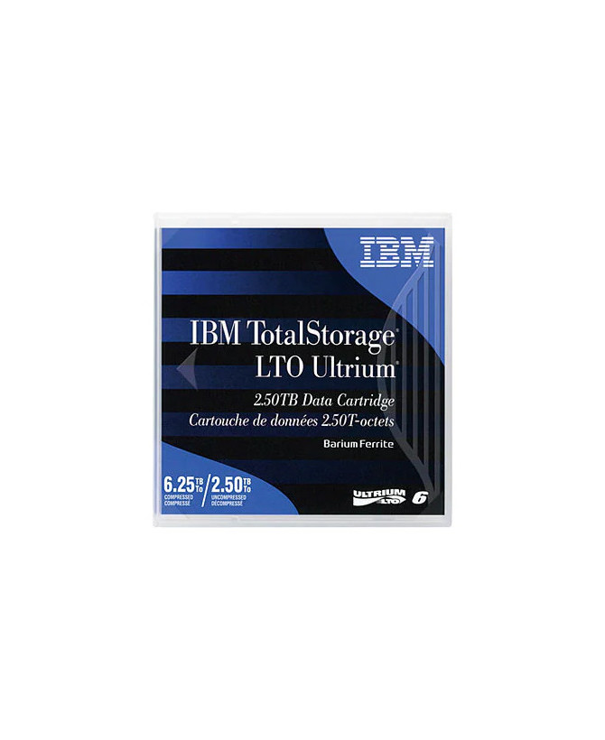 IBM TotalStorage LTO Ultrium LTO6 2.5/6.25TB Data Cartridge 00V7590