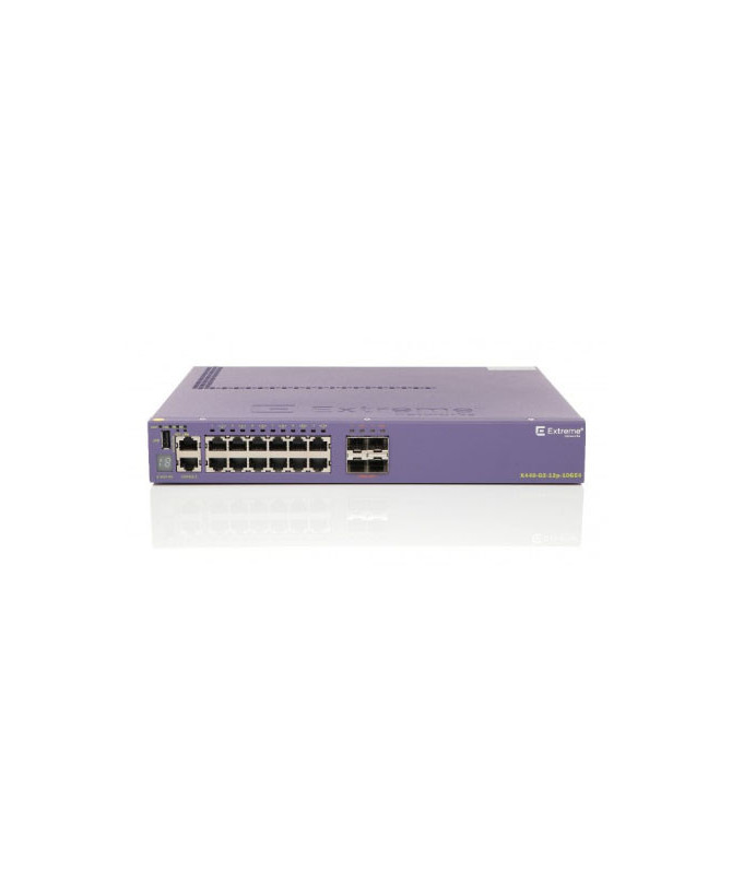 Extreme Networks X440-G2-12P-10GE4 12 Port Rack-mountable Managed PoE+ Switch 16531